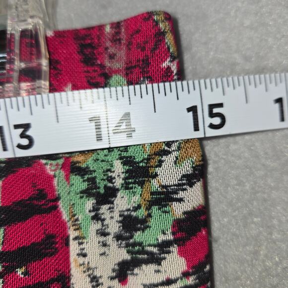 Sahalie Womens Small Maxi Skirt Stretch Artistic Abstract Colorful Boho Chic - Picture 8 of 9